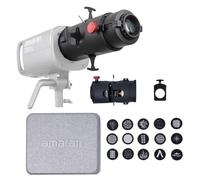 Amaran Spotlight SE 36° Lens Gobos Kit, Aputure Projektionslinsenmodifikator kompatibel mit Amaran 300C Amaran 150C Amaran 200X S Amaran 60X S Aputure 300X USW