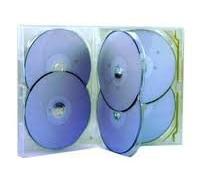 Amaray 6 way dvd/cd case - 2 pack