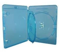 Amaray Blu-Ray- und DVD-Hülle (für 3 Discs) Blau, 1 Stück