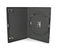 Amaray - Caja para DVD/CD/BLU RAY (10 unidades), color negro