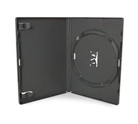 Amaray - Caja para DVD/CD/BLU RAY (50 unidades), color negro