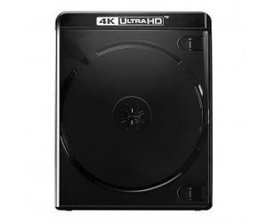 Amaray Cajas para 2 4K BLU-Ray's, 15 mm, Machine-Pack-Quality, Negro, 25 Unidades