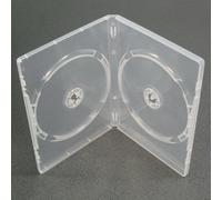 Amaray DVD Case CLEAR side by side 14mm (5)