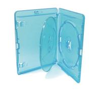 AMARAY - Juego de cajas para DVD (20 cajas con capacidad para 3 discos, 15 mm)