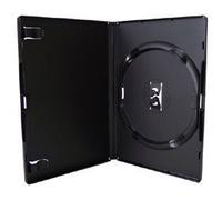 Amaray - Juego de fundas para DVD, CD y Blu-ray (50 unidades), color negro