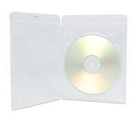 Amaray VORTEX Eco-Lite - 50 fundas para Blu-ray de 1 disco transparente en embalaje Dragon