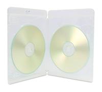Amaray Vortex Eco-Lite - Funda doble para Blu-Ray Disc, 3D, transparente
