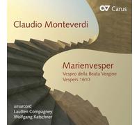 Amarcord Katschner, Wolfgang Lautten Compagney - Monteverdi: Vísperas De La Beata Virgen / Amarchord