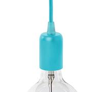 AMARCORDS - Portalámpara E27 vintage retro edison metal para lámpara colgante. Acabado estilo industrial AGUA