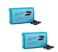 AMARELLI | Assabesi - Regaliz Blando con Anís 100g Caramelos Naturales | Regaliz Gommosa | Assabesi en Envase Elegante | Sabor Puro | Caramelos Divertidos con Formas Variadas (1 UNIDAD)