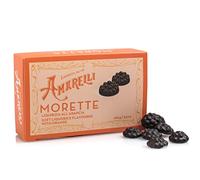 Amarelli - Regaliz Morette - Caramelos De Regaliz Con Naranja - 100 gr