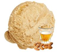 Amaretto flavor vegan - no sugar soft ice cream powder - For Soft ice machine - 1: 3 - 1 kg