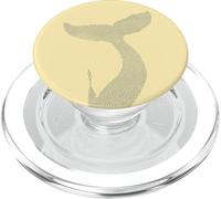 Amarillo - Aleta de Ballena Orcas Rescate Orca Mar Animal Ballena Océano PopSockets PopGrip para MagSafe