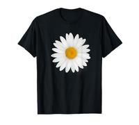 amarillo blanco margaritas flores jardín floral hermoso arte Camiseta