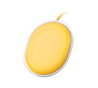 (Amarillo) Cargador inalámbrico Carga inalámbrica rápida de 15 W