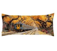 Amarillo Funda Cojin 50 x 150cm Funda Almohada áRbol Protector Almohada Cervicales y Cuello Cojines Cama Protector de Almohadas, Embarazada Hombros Cuello Apoyo, para Almohadas de Verano Kl-345