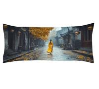 Amarillo Funda Cojin 50 x 150cm Funda Almohada Planta Protector Almohada Cervicales y Cuello Cojines Cama Protector de Almohadas, Embarazada Hombros Cuello Apoyo, para Almohadas de Verano Kl-350