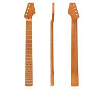 Amarillo Mate Para Cuello De Guitarra Eléctrica De Grado ST 22, Mango De Arce De Canadá Para Guitarra Eléctrica ST