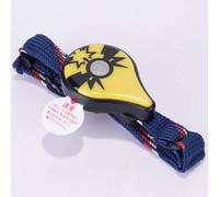 (Amarillo Negro) Catch Auto Pokemon Go Plus Pulsera Bluetooth Reloj Digital Pulsera Inteligente