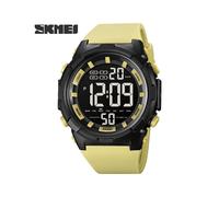 (Amarillo) SKMEI 1845 Relojes deportivos militares de moda para hombre Relogio Masculino Relojes de