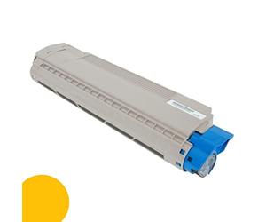 Amarillo Tóner Reciclado Oki 8600,8800DN Series-6K#43487709 XXL