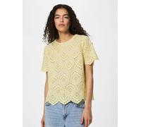 Amarillo Top De Manga Corta S