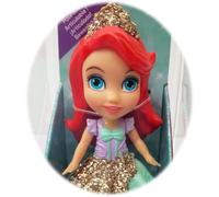 Amarina Packed in Clear Box for Gift Disney Princess Mini Poseable 3.5'' Doll Choose from All 11 Style Princess Characters Ariel with Legs 217584PQ