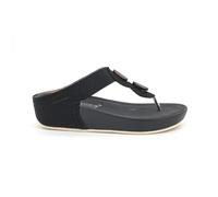 amarpies 23582 Chancla de Dedo con Suela de Goma y Plantilla Acolchada Muy cómoda para: Mujer Color: Negro Talla: 38