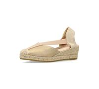 amarpies Sandalia Alpargata Elásticos Mujer - 40, Dorado