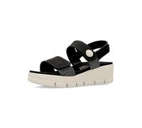 amarpies Sandalia Casual Confort Elásticos - 40, Negro