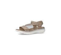 amarpies Sandalia Confort Mujer Velcros - 38, Beige