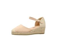 amarpies Sandalia Cuña Baja Yute Mujer - 36, Beige