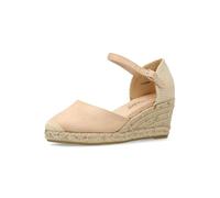 amarpies Sandalia Cuña Esparto Hebilla Mujer - 41, Beige