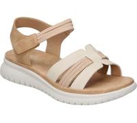 amarpies | Sandalias con Cuña Mujer - Sandalia Estilosa en Color Marrón Cuero con Detalles - Cuña Baja y Cómoda - Versátiles y Estilosas - Modelo ABZ30160