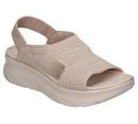 amarpies | Sandalias con Plataforma Mujer - Sandalias con en Color Beige - Sandalias sin Cierre - Slip On - Plataforma Media y Cómoda - Estilo Casual - Versátiles y Combinables