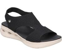 amarpies | Sandalias con Plataforma Mujer - Sandalias con en Color Negro - Sandalias sin Cierre - Slip On - Plataforma Media y Cómoda - Estilo Casual - Versátiles y Combinables