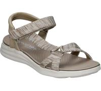 amarpies | Sandalias Planas Mujer - Sandalia de Verano en Color Taupe - Sandalia Casual - Cómoda y Ligera - Versátil y Combinable - Modelo ABZ23551-39