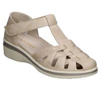 amarpies | Zapatos con Cuña Mujer - Sandalia de Cuña en Color Beige - Cuña Baja y Cómoda - Estilo Casual - Versátiles y Combinables - Modelo AMD30029-39