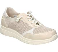 amarpies | Zapatos Planos Mujer - Zapato en Color Beige con Detalles - Zapato Casual con Cordones Decorativos - Slip On - Estilosos - Versátiles - Modelo AMD30032-39