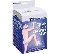 Amarres marca Sportsheets Manbound Clean and Dirty Shower Step