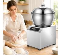 Amasadora 8kg 1800W para Pan y Pizza con Cuba de Acero Inoxidable
