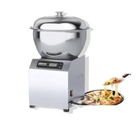 Amasadora Comercial 8kg Con Motor 2200w Y Doble Rotación, Bol De Acero Inoxidable 304 Y Panel Táctil, 1500 Rpm，para Restaurante Y Uso Doméstico
