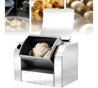 Amasadora comercial de 3 kg, batidora de harina, batidora eléctrica de cocina, 1100 W/1500 W, de acero inoxidable con temporizador, 5 kg