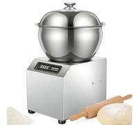 Amasadora comercial, máquina amasadora eléctrica de espiral de alta resistencia de 5 kg/8 kg con tazón de acero inoxidable, control táctil, temporizador de 0-30 minutos(8kg)