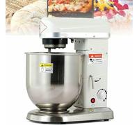 Amasadora de masa, batidora de pedestal comercial de alta resistencia, batidora de cocina multifunción ajustable de 3 velocidades para panadería, pizzería y restaurante.