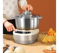 Amasadora eléctrica, amasadora eléctrica con función de fermentación, diseño antiadherente para hornear y tostar en la cocina, capacidad de 5 l, ideal para panaderos caseros.