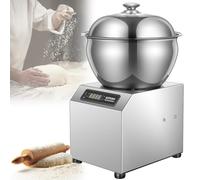 Amasadora eléctrica de 1800 W con calentamiento a temperatura constante, ideal para restaurantes, panaderías y pizzerías, rotación bidireccional.