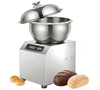 Amasadora eléctrica de 8 kg/17,6 libras, amasadora de masa comercial de 1800 W con doble rotación y temporizador de 0 a 30 minutos, batidora de masa para pan resistente con diseño extraíble(8kg)