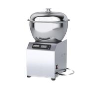 Amasadora Eléctrica De Alta Velocidad Con Bol De Acero Inoxidable 8kg Y Tapa De Vidrio,1500 Rpm,Máquina Amasadora Profesional Para Pan Y Pizza