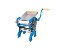 Amasadora manual para pasta Prensa manual de fideos for el hogar, equipo pequeño for amasar, for envolver dumplings wonton, fácil usar, bricolaje(Blue-1)